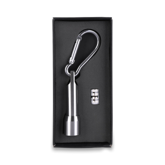 R35413 - Brelok latarka Select LED, grafitowy 